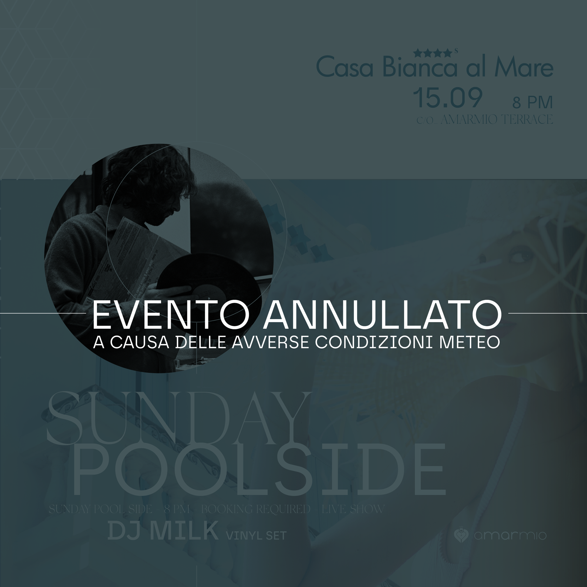 DJ MILK | DOMENICA 15 SETTEMBRE 